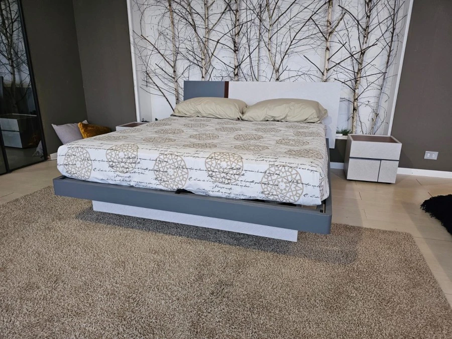 Letto matrimoniale con contenitore Tomasella KEN
