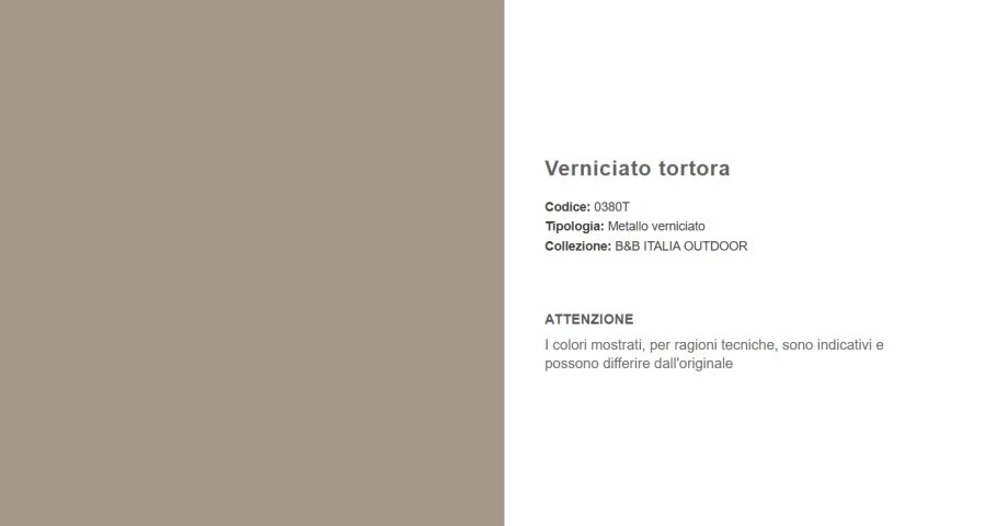 Sedia da giardino B&B Italia Flair O' Outdoor