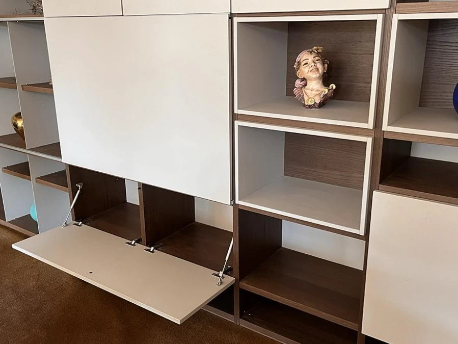 Soggiorno componibile Astor Mobili Moos System