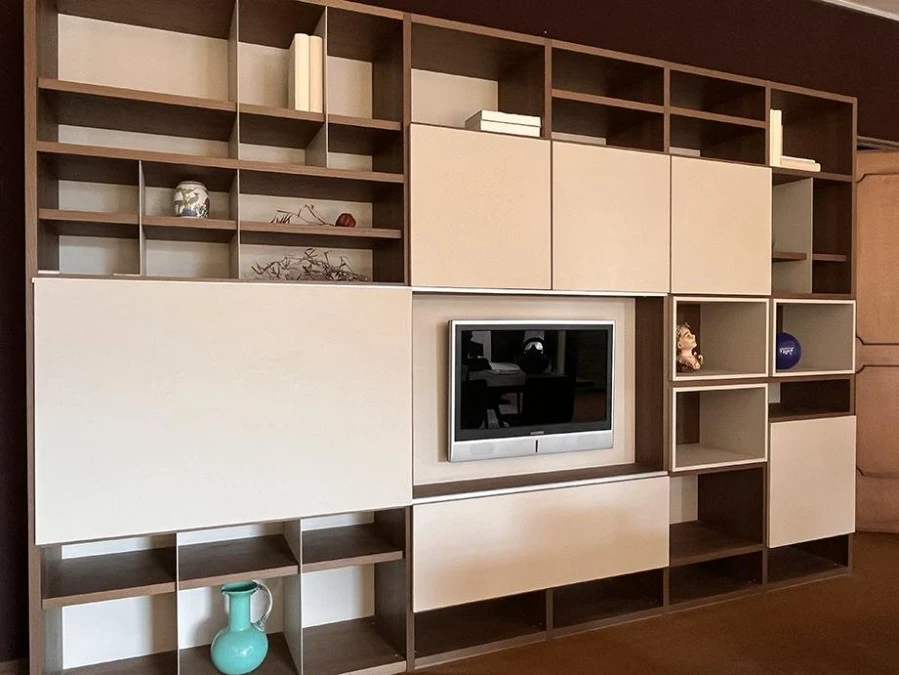 Soggiorno componibile Astor Mobili Moos System