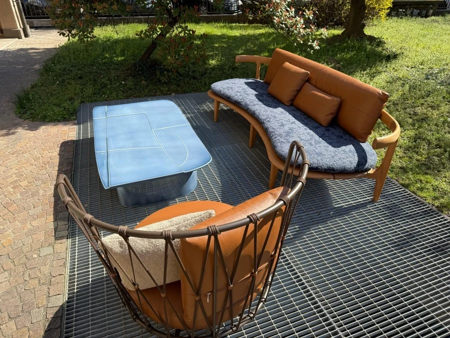 Divano da giardino Baxter Himba