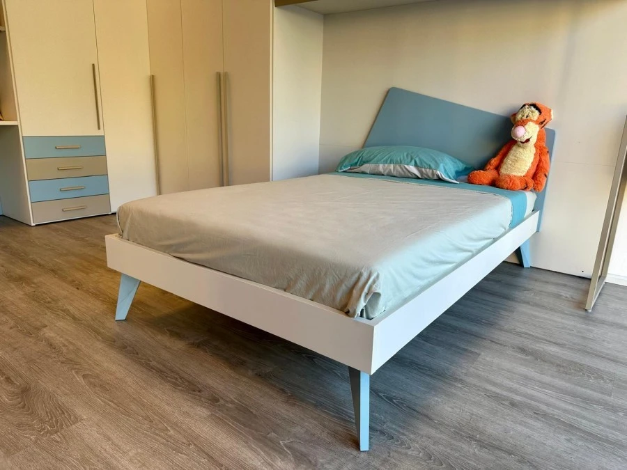 Cameretta a ponte Moretti Compact Young Cielo