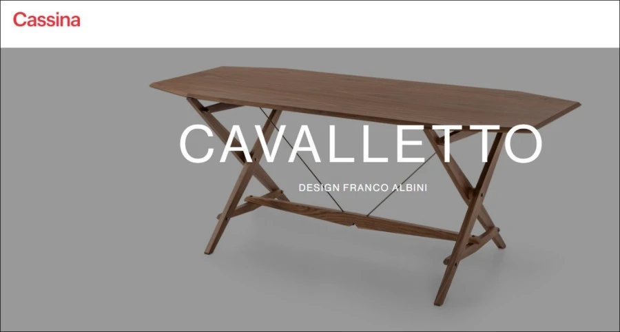 Scrittoio Cassina Cavalletto