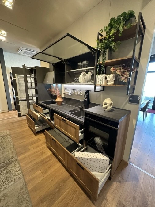 Cucina lineare Scavolini Sax