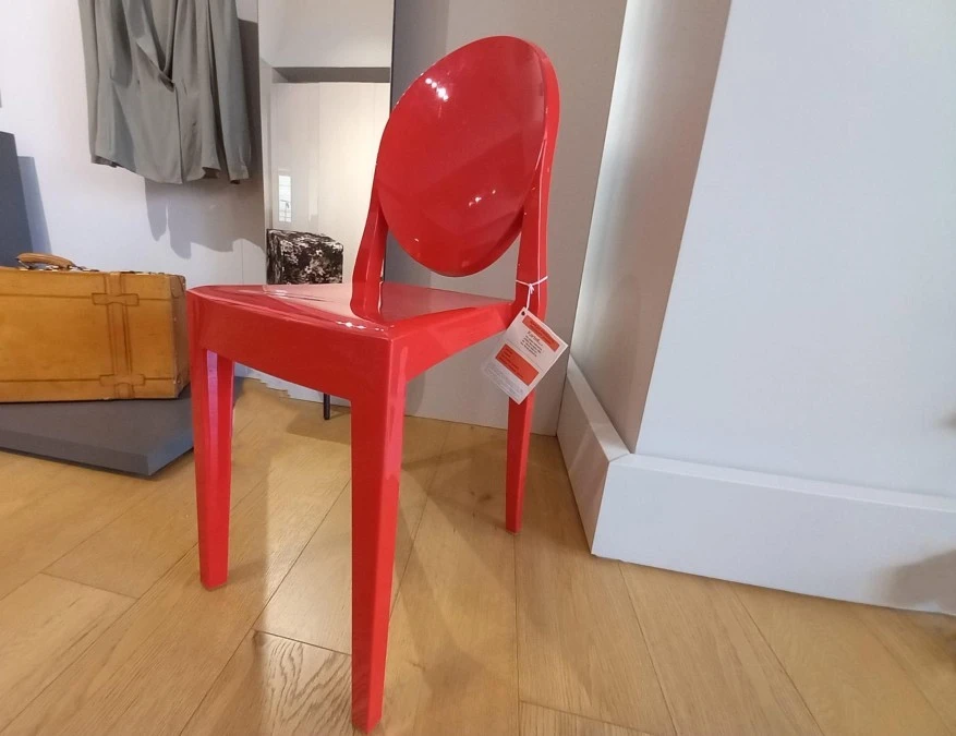 Sedia senza braccioli Kartell Victoria Ghost