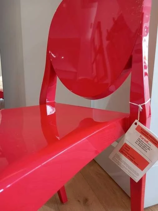 Sedia senza braccioli Kartell Victoria Ghost