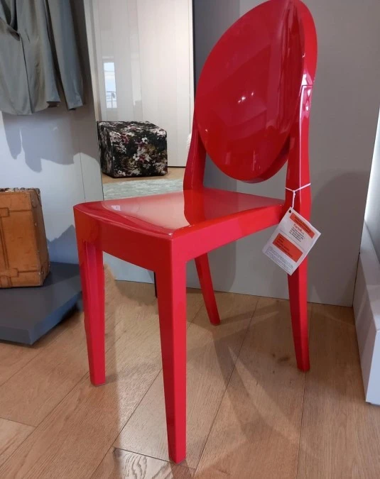 Sedia senza braccioli Kartell Victoria Ghost