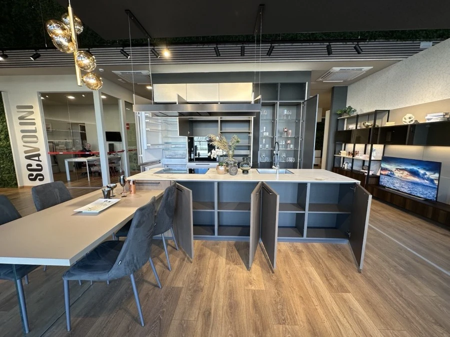 Cucina con penisola Scavolini Musa