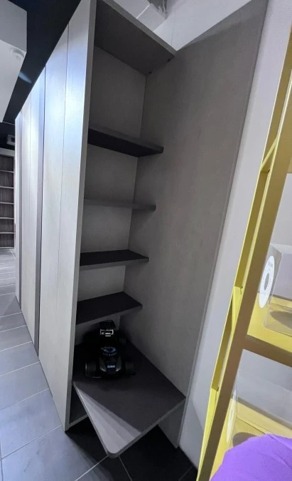 Cameretta letto singolo Mistral letto a terra