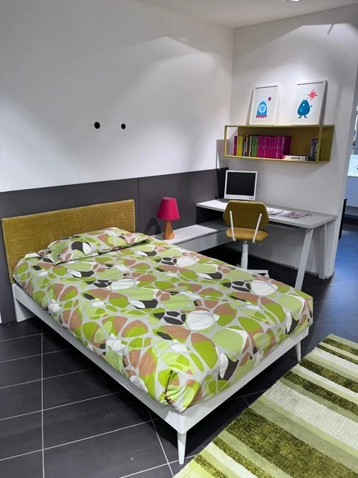 Cameretta letto singolo Mistral letto a terra