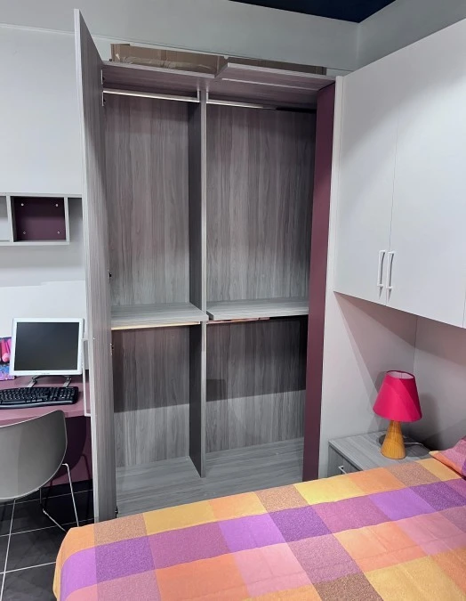 Cameretta letto singolo Mistral Canapa