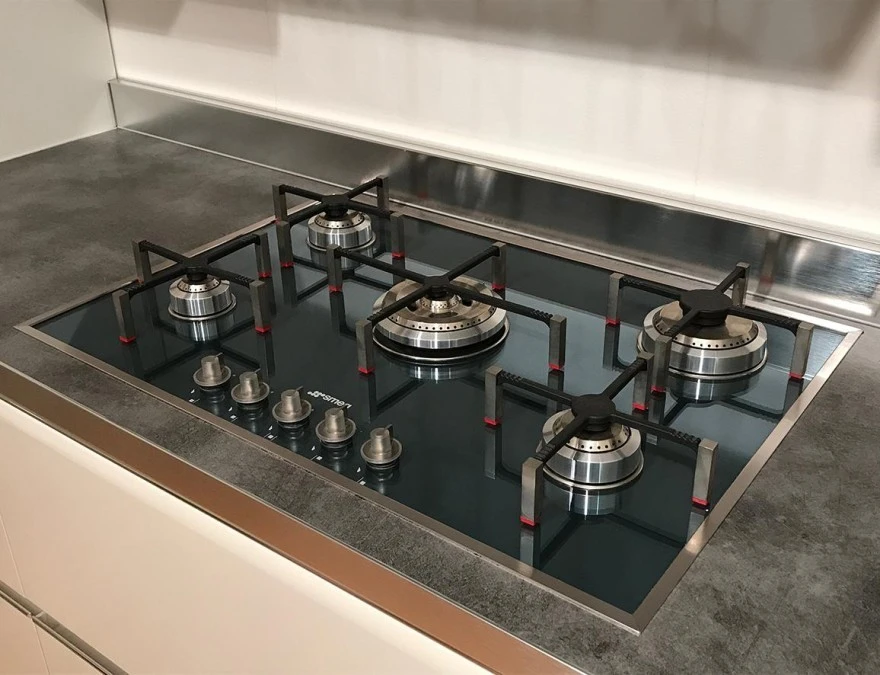 Cucina con penisola Scavolini Tess Lux