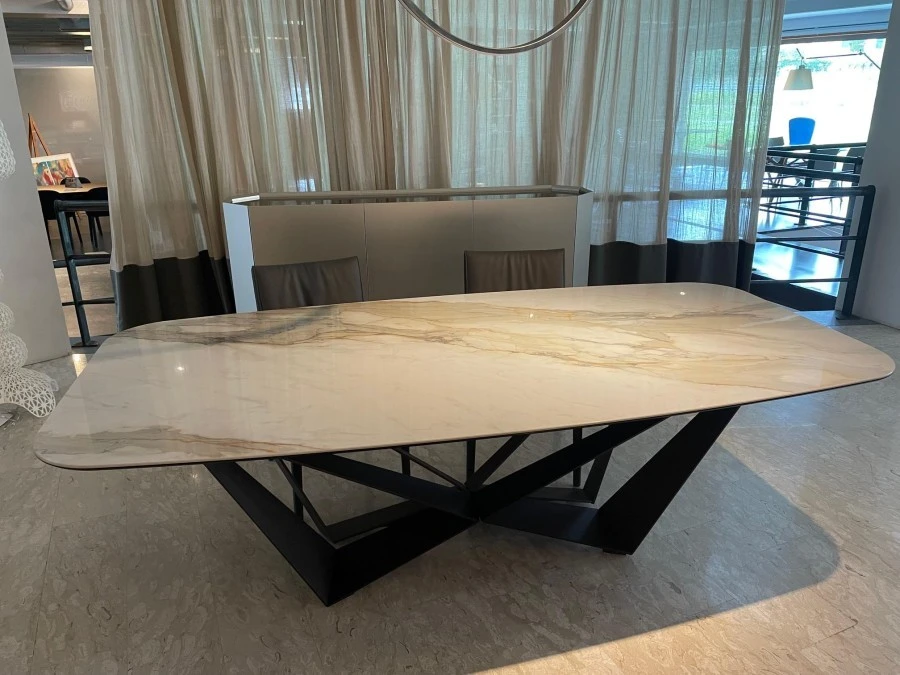 Tavolo rettangolare Cattelan Italia Skorpio Keramik