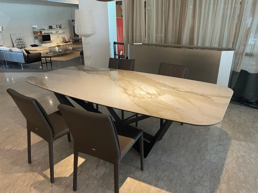 Tavolo rettangolare Cattelan Italia Skorpio Keramik