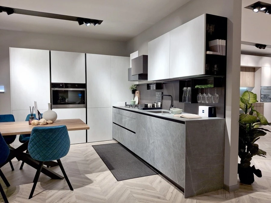 Cucina angolare Stosa Cucine Aliant + Metropolis