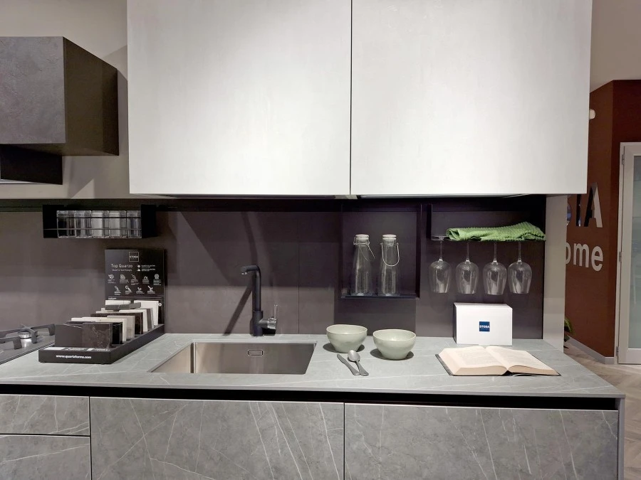 Cucina angolare Stosa Cucine Aliant + Metropolis