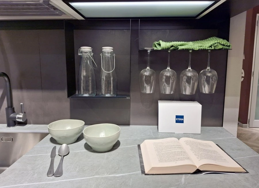 Cucina angolare Stosa Cucine Aliant + Metropolis