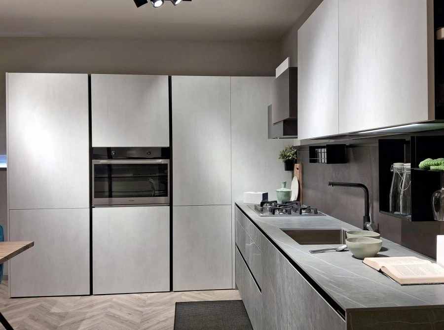 Cucina angolare Stosa Cucine Aliant + Metropolis