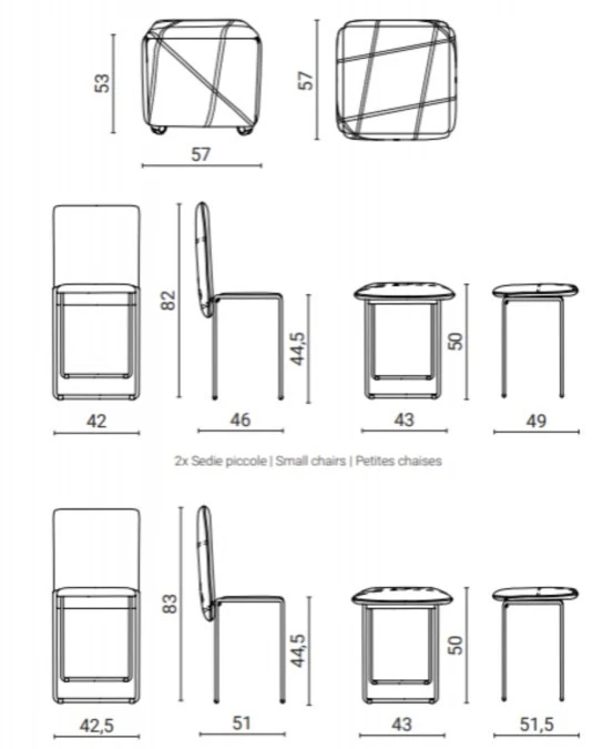 Pouf Ozzio Cubix