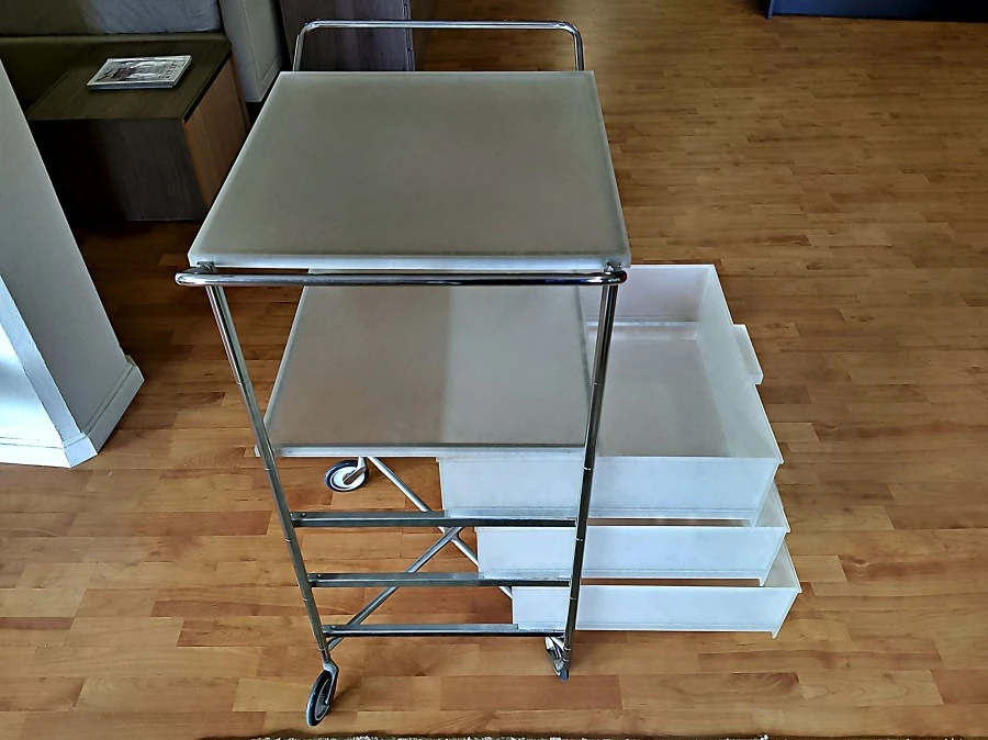 Cassettiera ufficio Kartell Mobil (3 cassetti + ripiano)