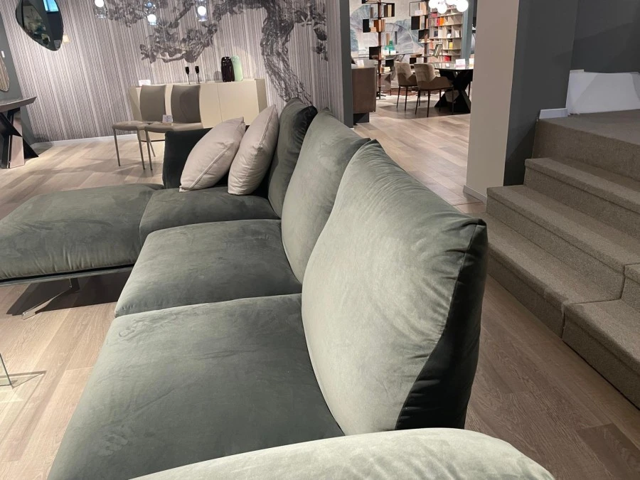 Divano Chaise-longue Albani Contemporaneo