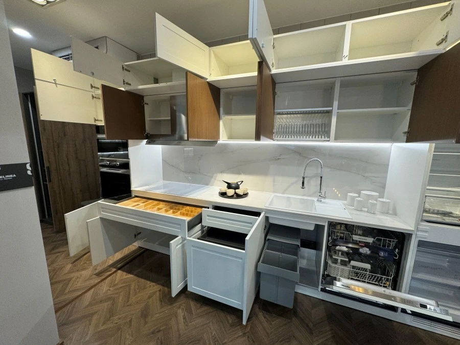 Cucina lineare Scavolini Carattere