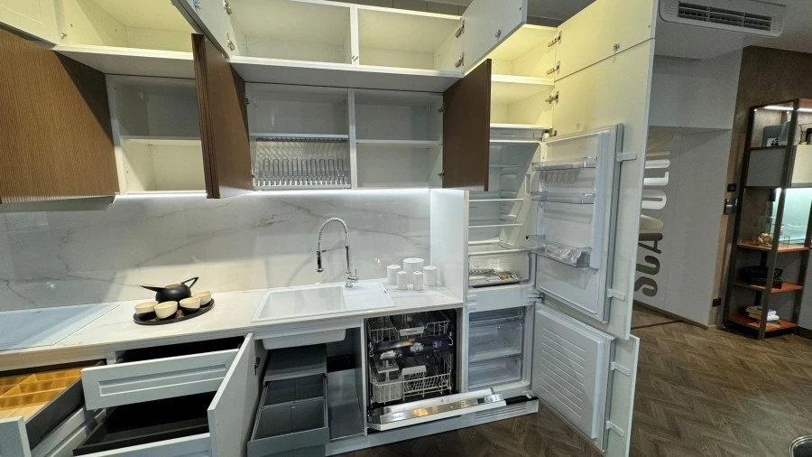Cucina lineare Scavolini Carattere