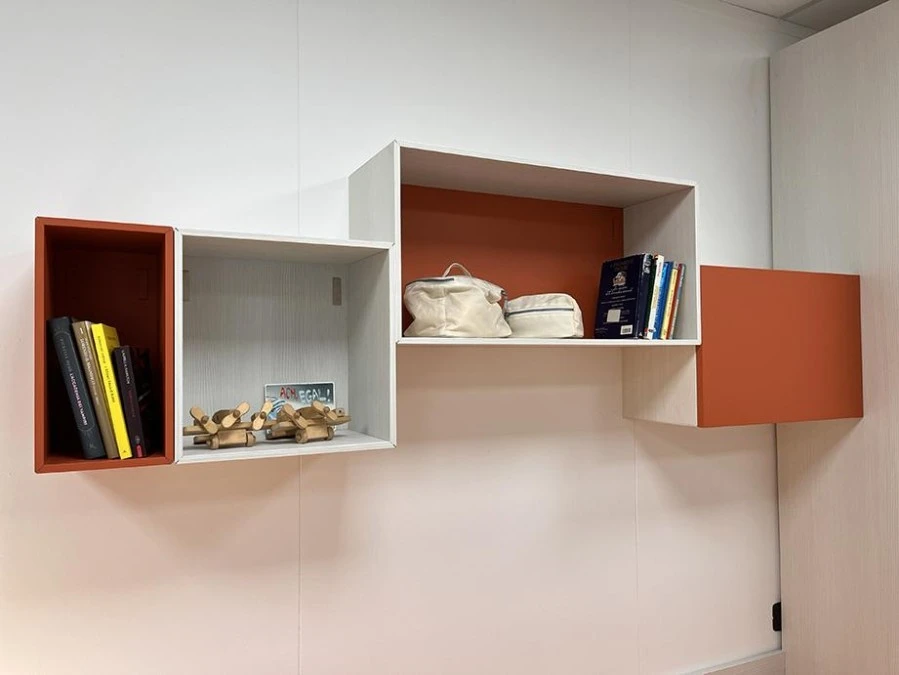 Cameretta a ponte Moretti Compact KIDS 3 letti