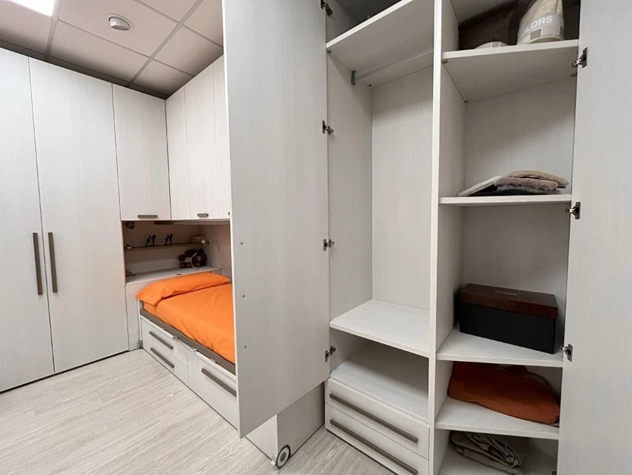 Cameretta a ponte Moretti Compact KIDS 3 letti
