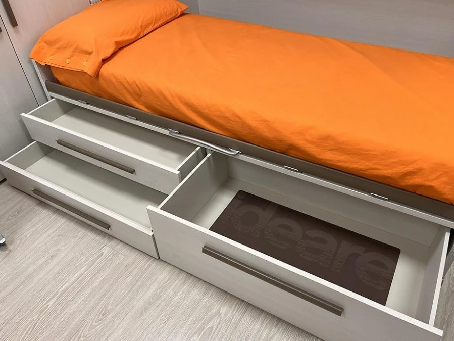 Cameretta a ponte Moretti Compact KIDS 3 letti
