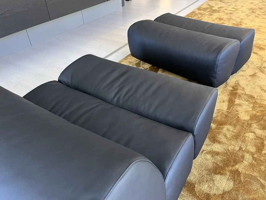 Poltrona con pouf Poliform Ernest