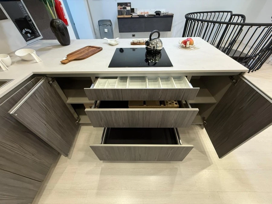 Cucina con penisola Snaidero way