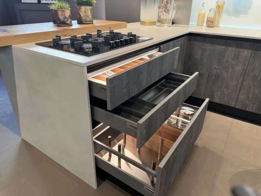 Cucina con penisola Aran cucine Penelope
