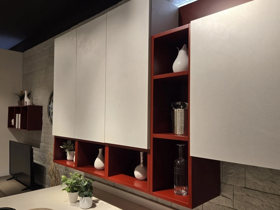 Cucina con penisola Veneta Cucine Start Time Presa