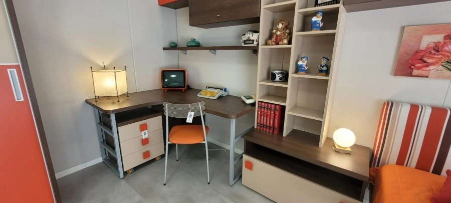 Cameretta letto singolo ZG Mobili fantasy