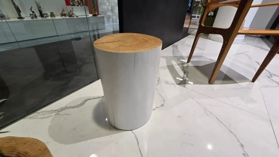 Tavolino rotondo Gervasoni Log