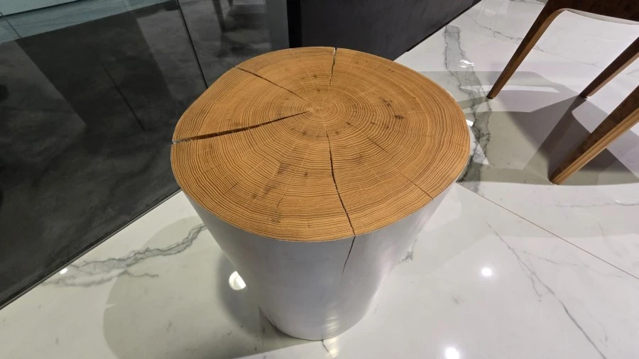Tavolino rotondo Gervasoni Log