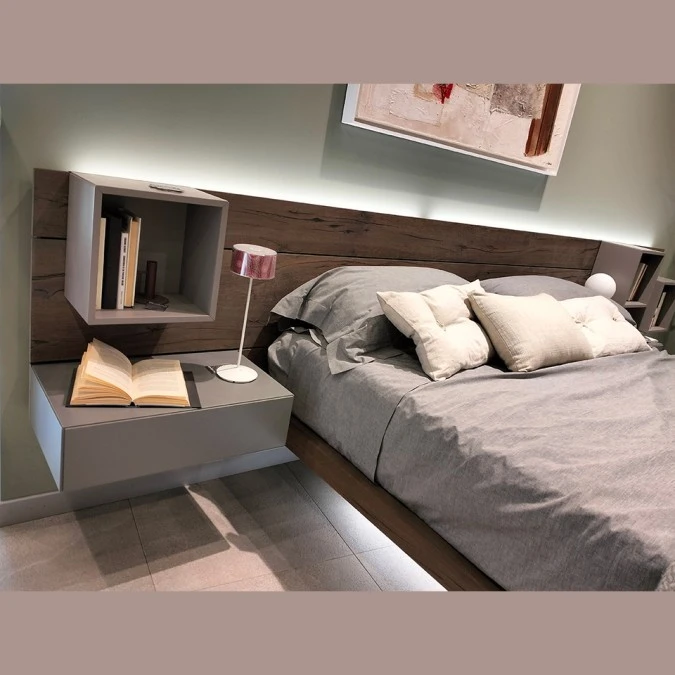 Letto matrimoniale con contenitore Fimar Sorvolo