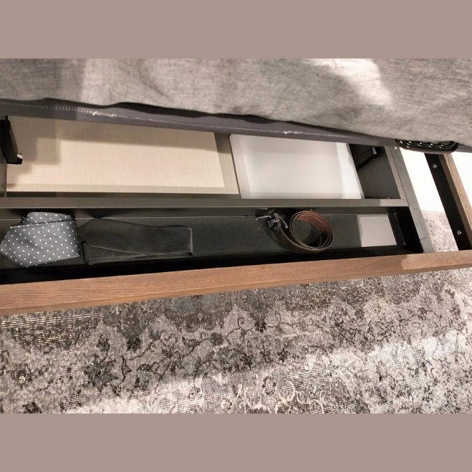 Letto matrimoniale con contenitore Fimar Sorvolo