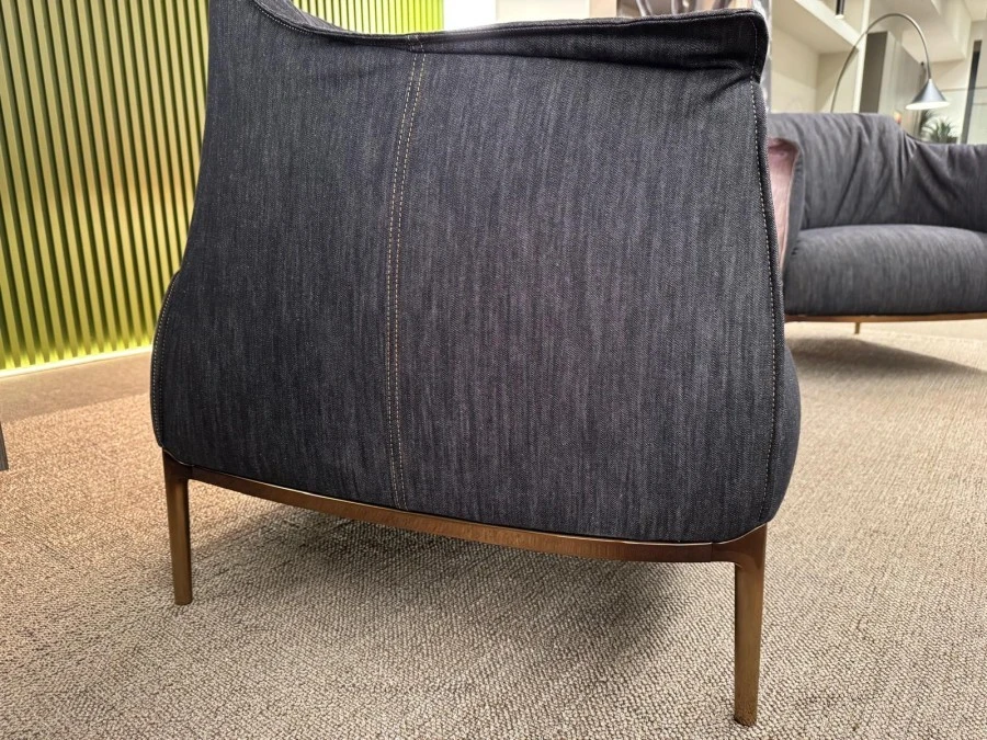 Poltrona Poltrona Frau Archibald Denim Edition