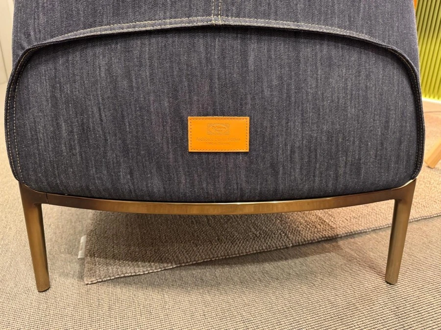 Poltrona Poltrona Frau Archibald Denim Edition