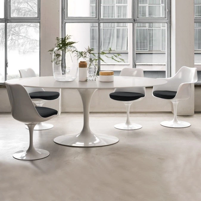 Tavolo ovale Knoll Saarinen 244 cm