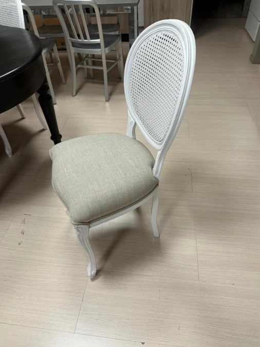 Sedia senza braccioli Dialma Brown Ovalina