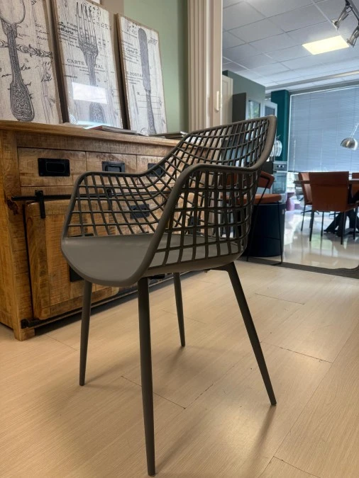 Sedia con braccioli Tomasucci Nairobi grey plus