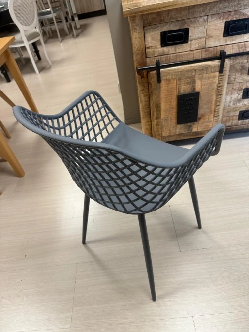 Sedia con braccioli Tomasucci Nairobi grey plus