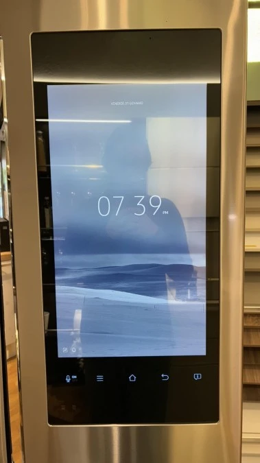 Frigorifero Samsung americano con tablet