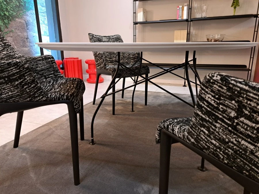 Tavolo ovale Kartell Glossy