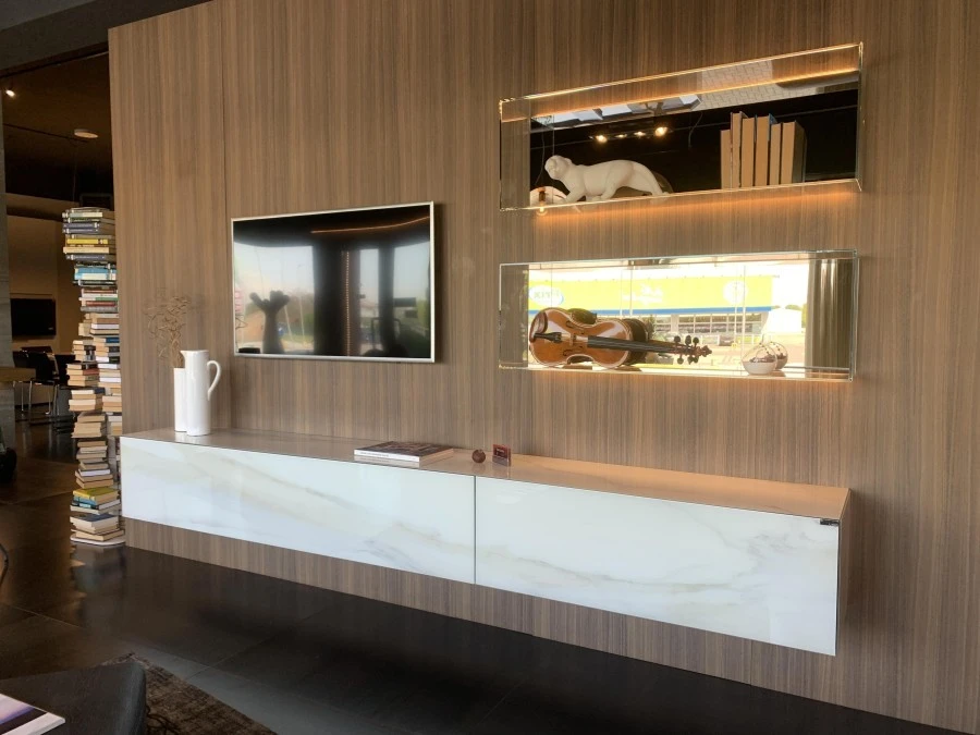 Soggiorno Lago LIVING MATERIA E 36e8 GLASS