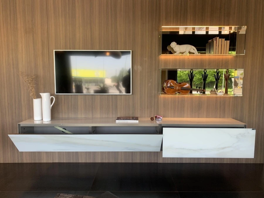 Soggiorno Lago LIVING MATERIA E 36e8 GLASS