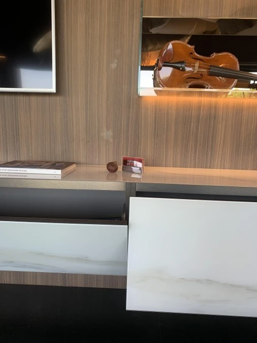 Soggiorno Lago LIVING MATERIA E 36e8 GLASS